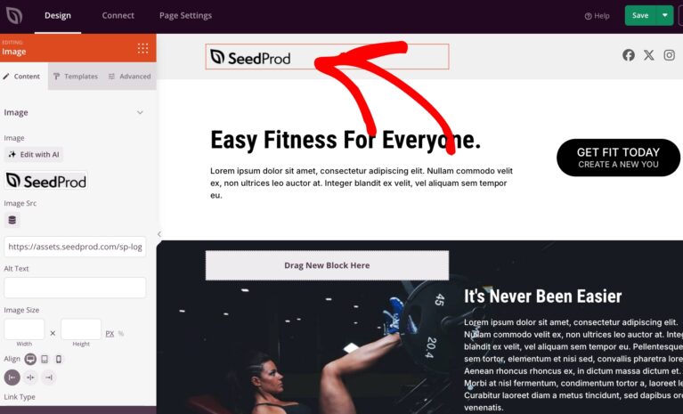 seedprod page builder for affiliate landing pages