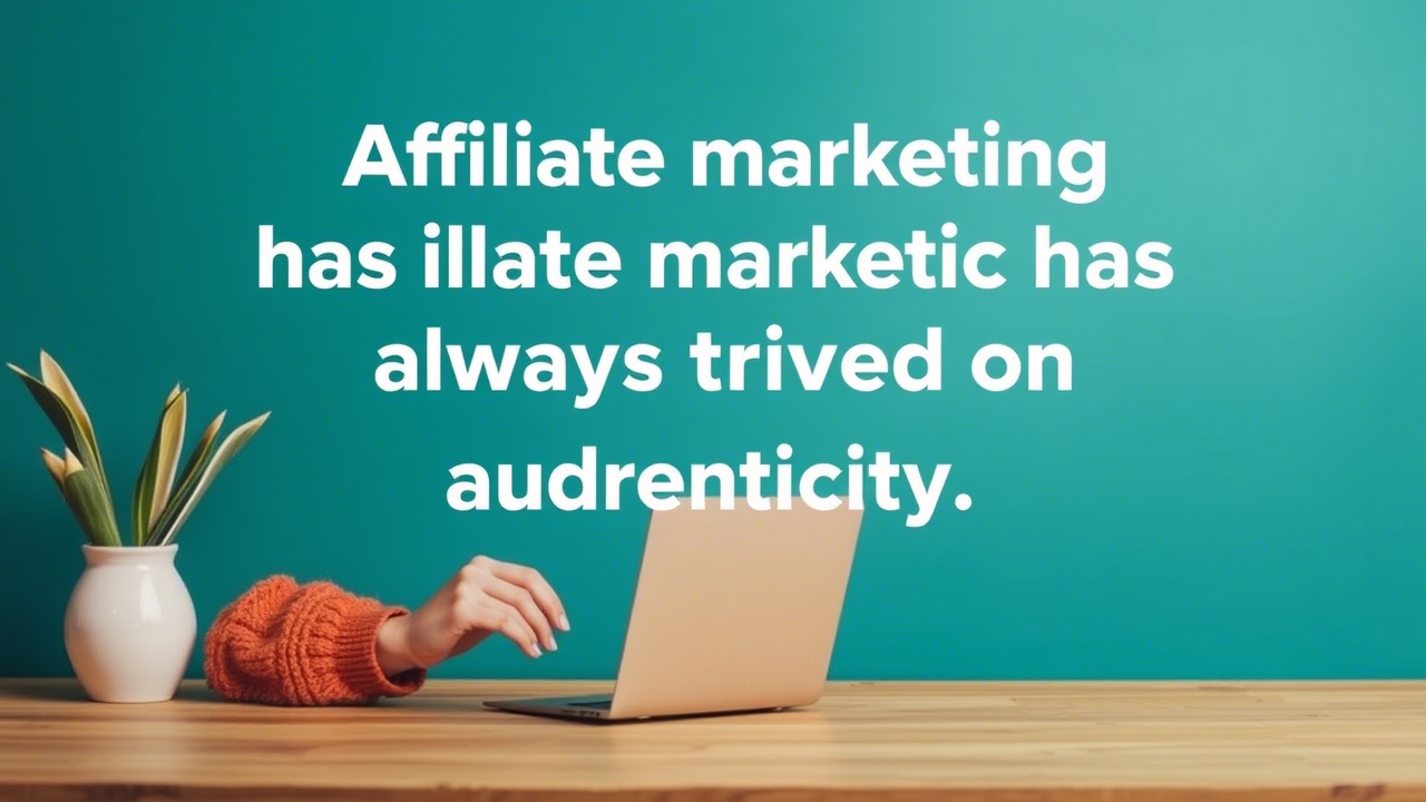 Affiliate marketing has always thrived on...