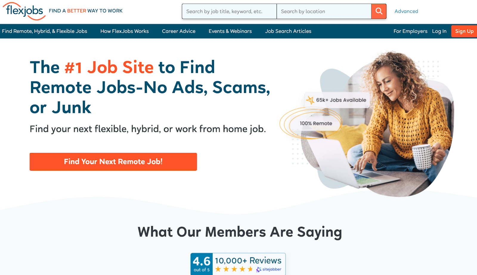 flexjobs for starting freelance affiliate marketing