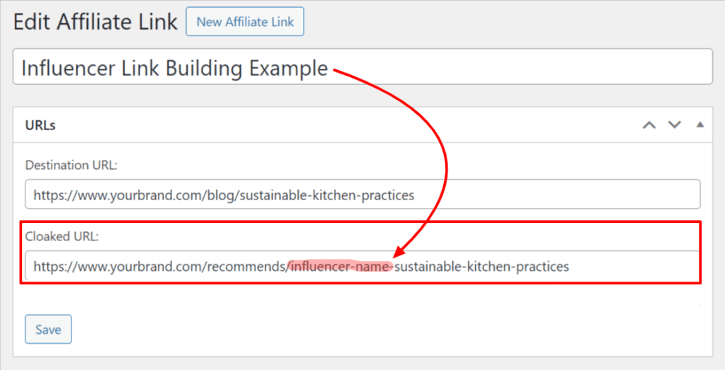 Edit-Affiliate-Link-Influencer-Link-Building-Example | ThirstyAffiliates