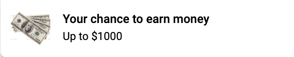 Classic Push example for Finance vertical