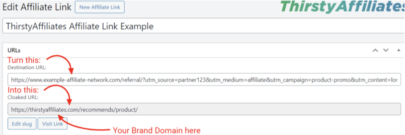 link tracking with thirsty affiliate is one the amazing affiliate link building strategies