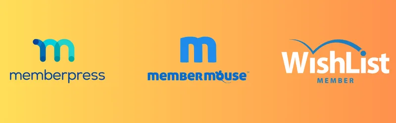 best WordPress membership products 1 | ThirstyAffiliates best WordPress membership plugins: MemberPress, MemberMouse, and WishList Member