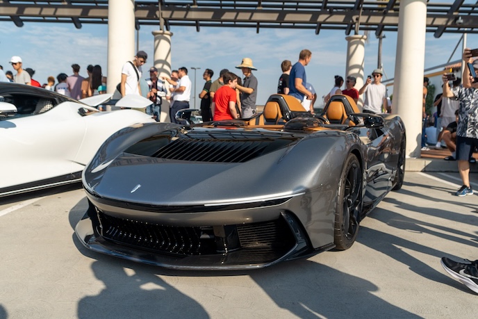 Pininfarina B95 Gotham at South OC Cars and Coffee Pininfarina B95 Gotham at South OC Cars and Coffee