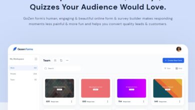 GoZen Forms Review – How To Build Online Quizzes, Forms, & Surveys
